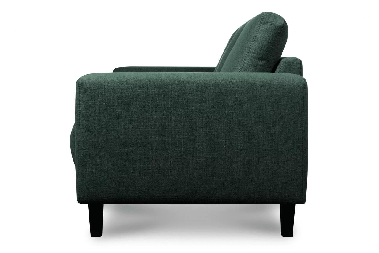 Sofa ALI, žalia, 240x87x85 cm