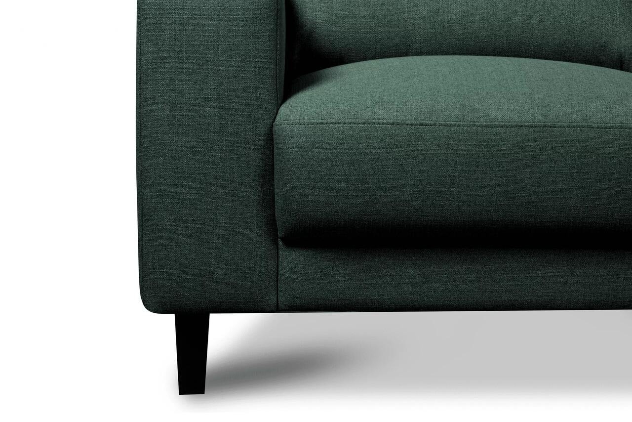 Sofa ALI, žalia, 240x87x85 cm