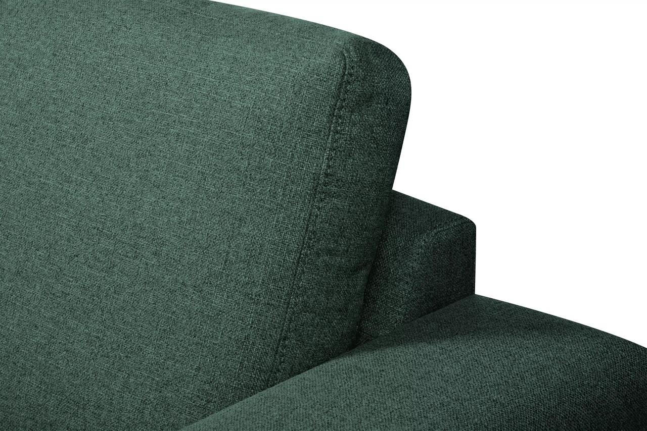 Sofa ALI, žalia, 240x87x85 cm