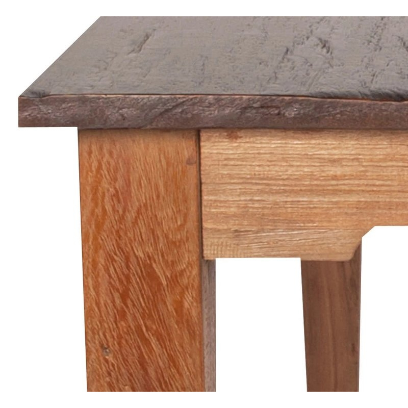 klasikinio dizaino stalas, stačiakampio formos, medinis