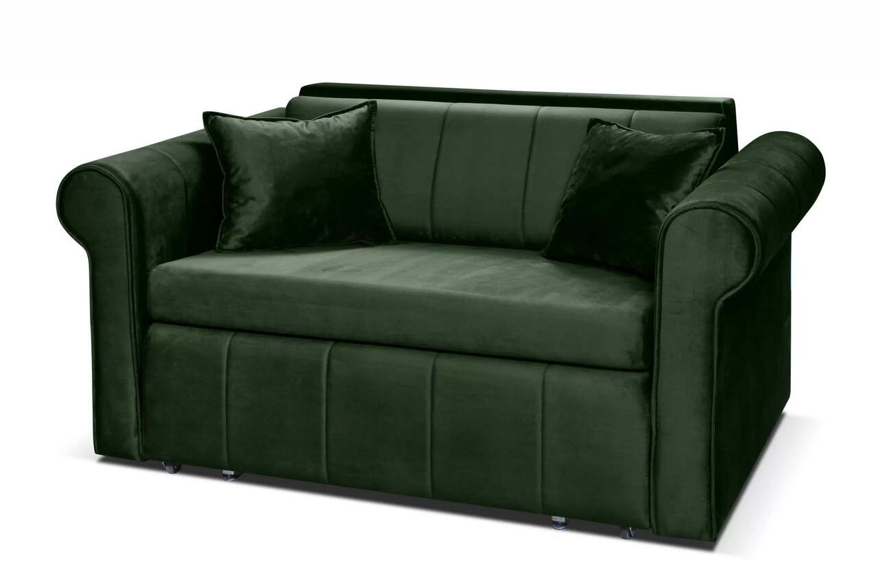 Sofa LAVI, žalia, 161x94x84 cm