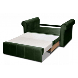 Sofa LAVI, žalia, 161x94x84 cm