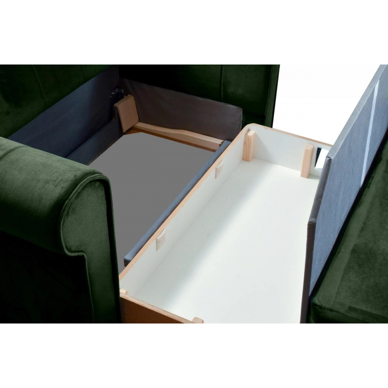 Sofa LAVI, žalia, 161x94x84 cm