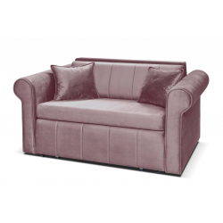 Sofa LAVI, rožinė, 161x94x84 cm