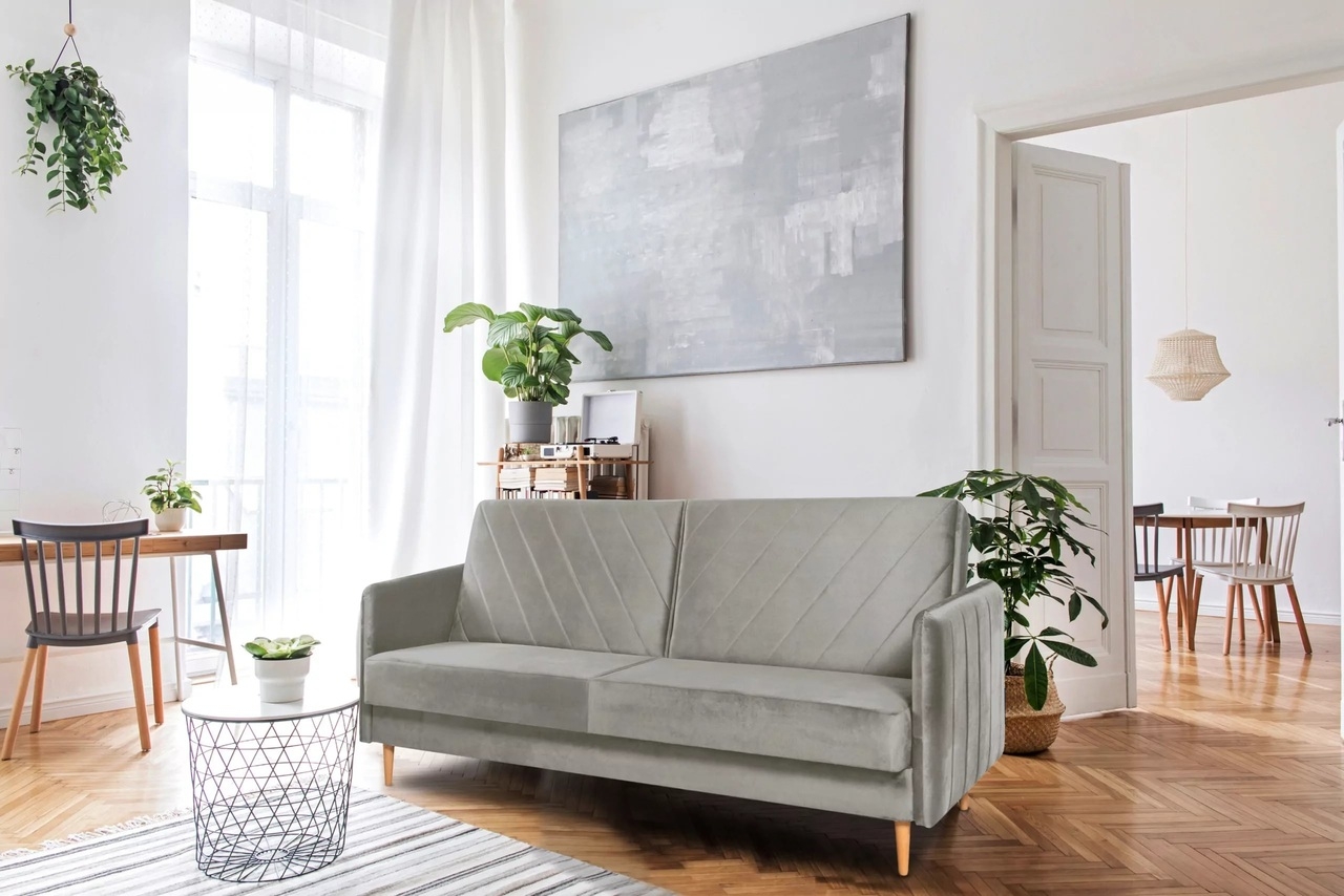 Sofa ORDI, pilka, 207x91x93 cm
