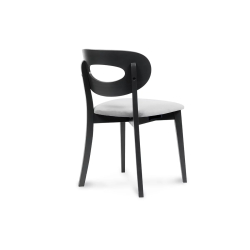 Kėdė TANIR, grafito/pilka, 47x45x80 cm