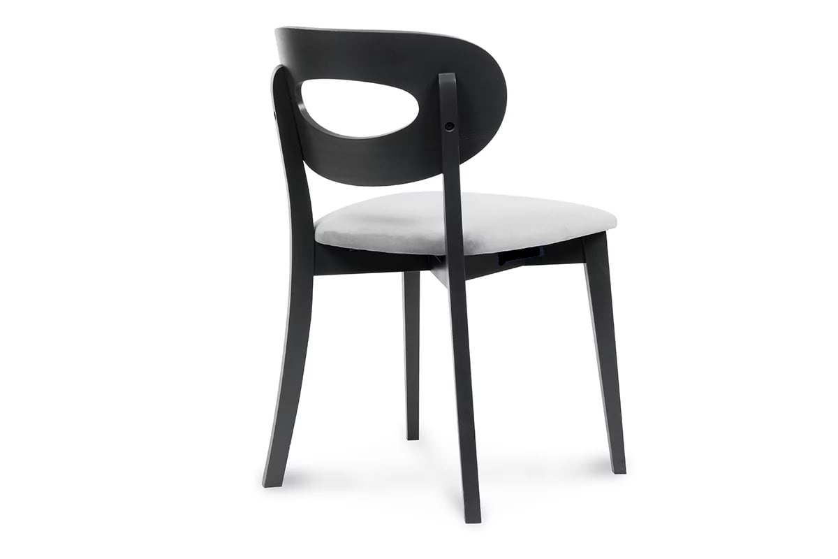 Kėdė TANIR, grafito/pilka, 47x45x80 cm