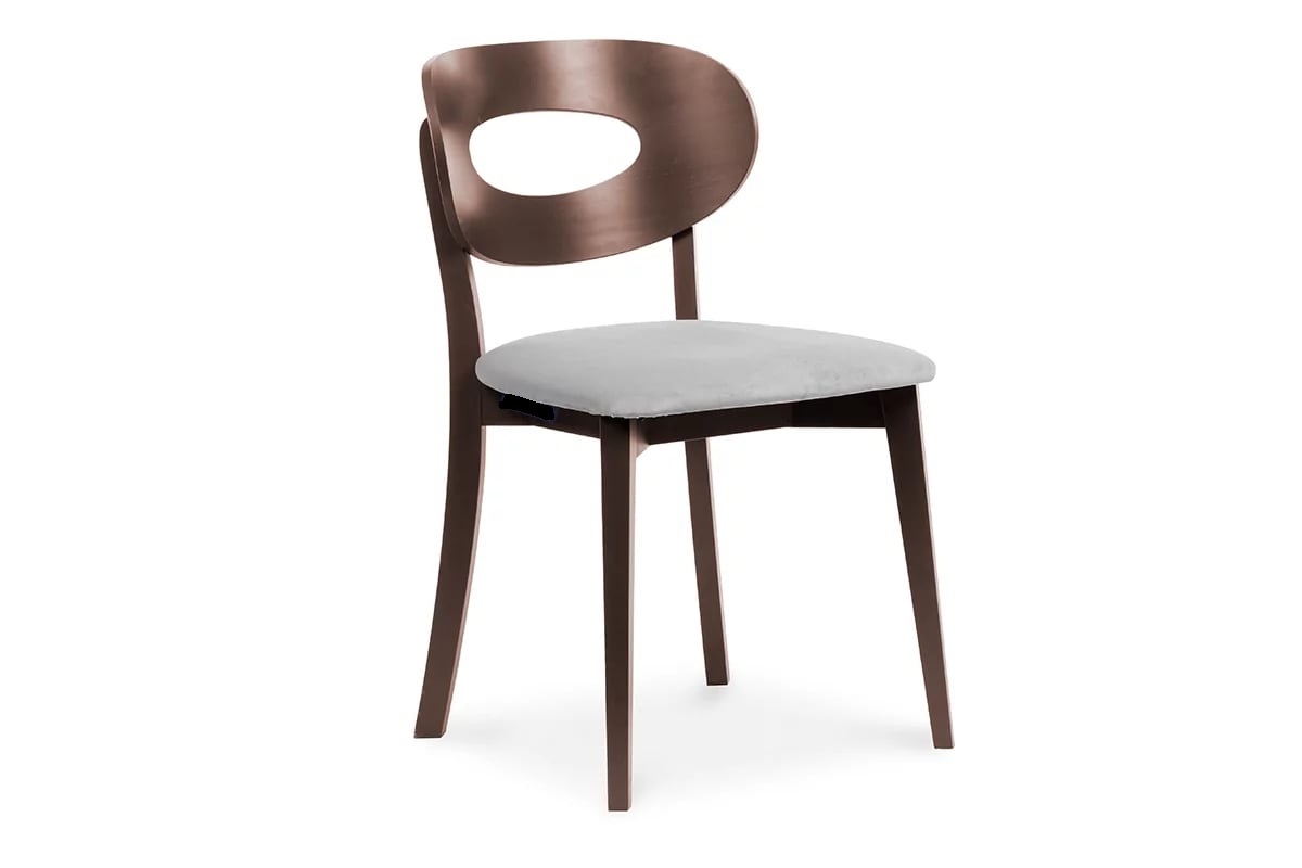 Kėdė TANIR, ruda/pilka, 47x45x80 cm