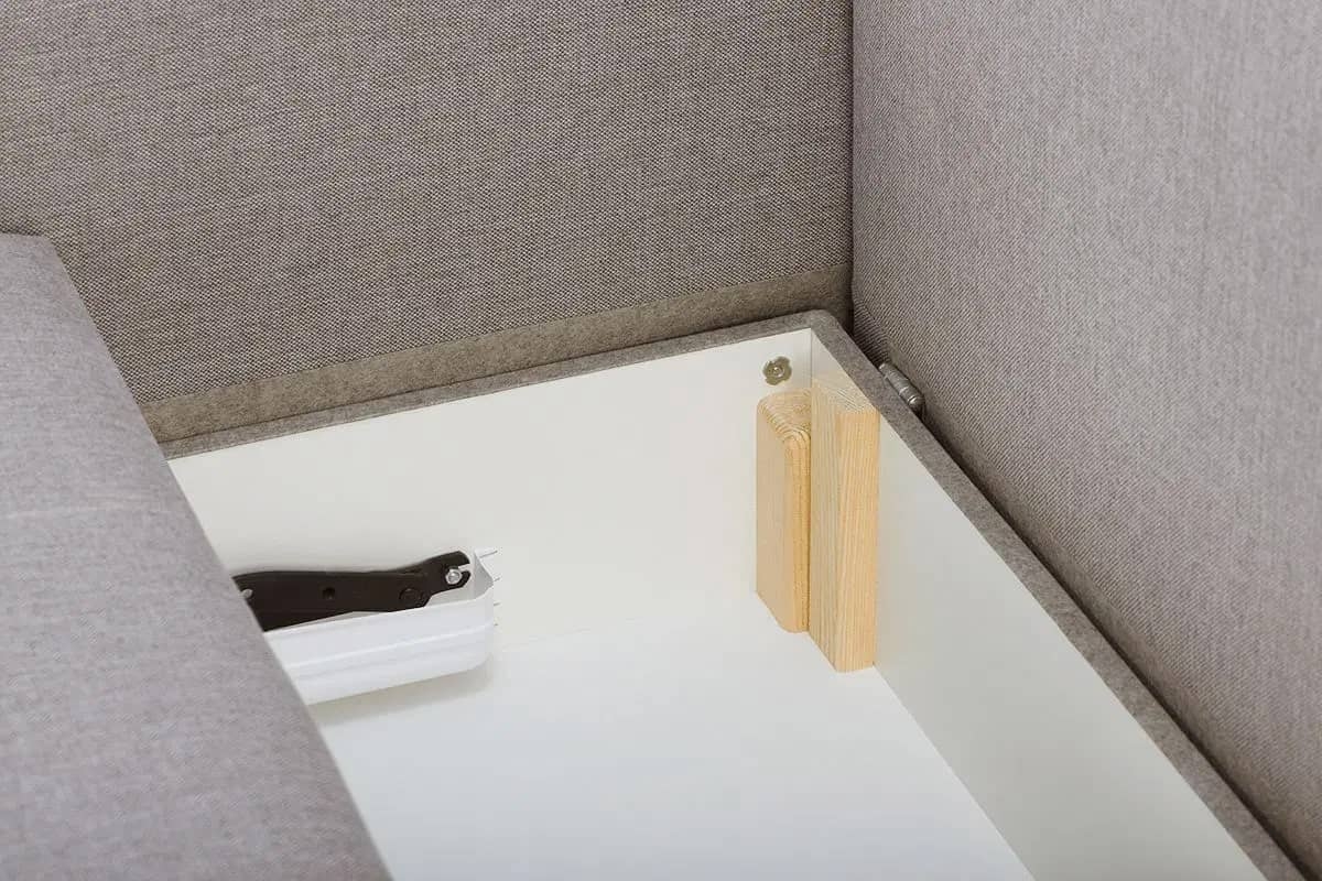 Sofa REVI, pilka, 233x100x88 cm