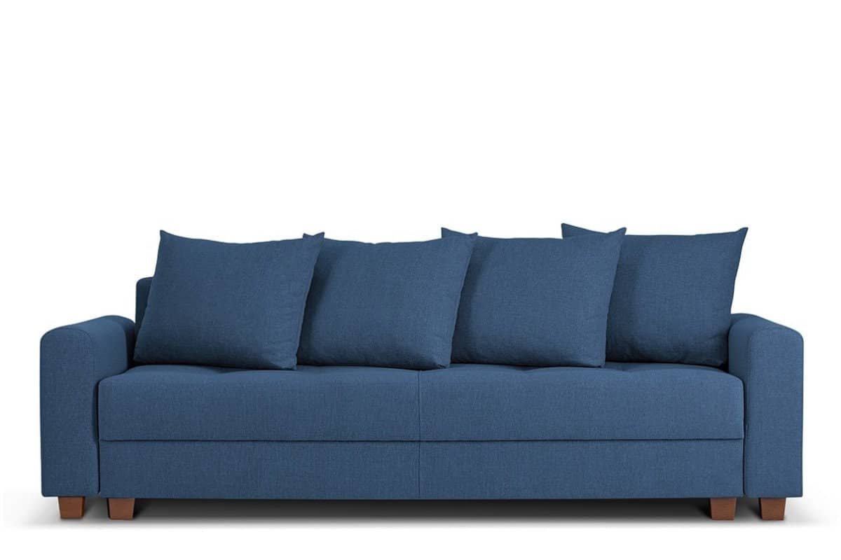 Sofa REVI, mėlyna, 233x100x88 cm