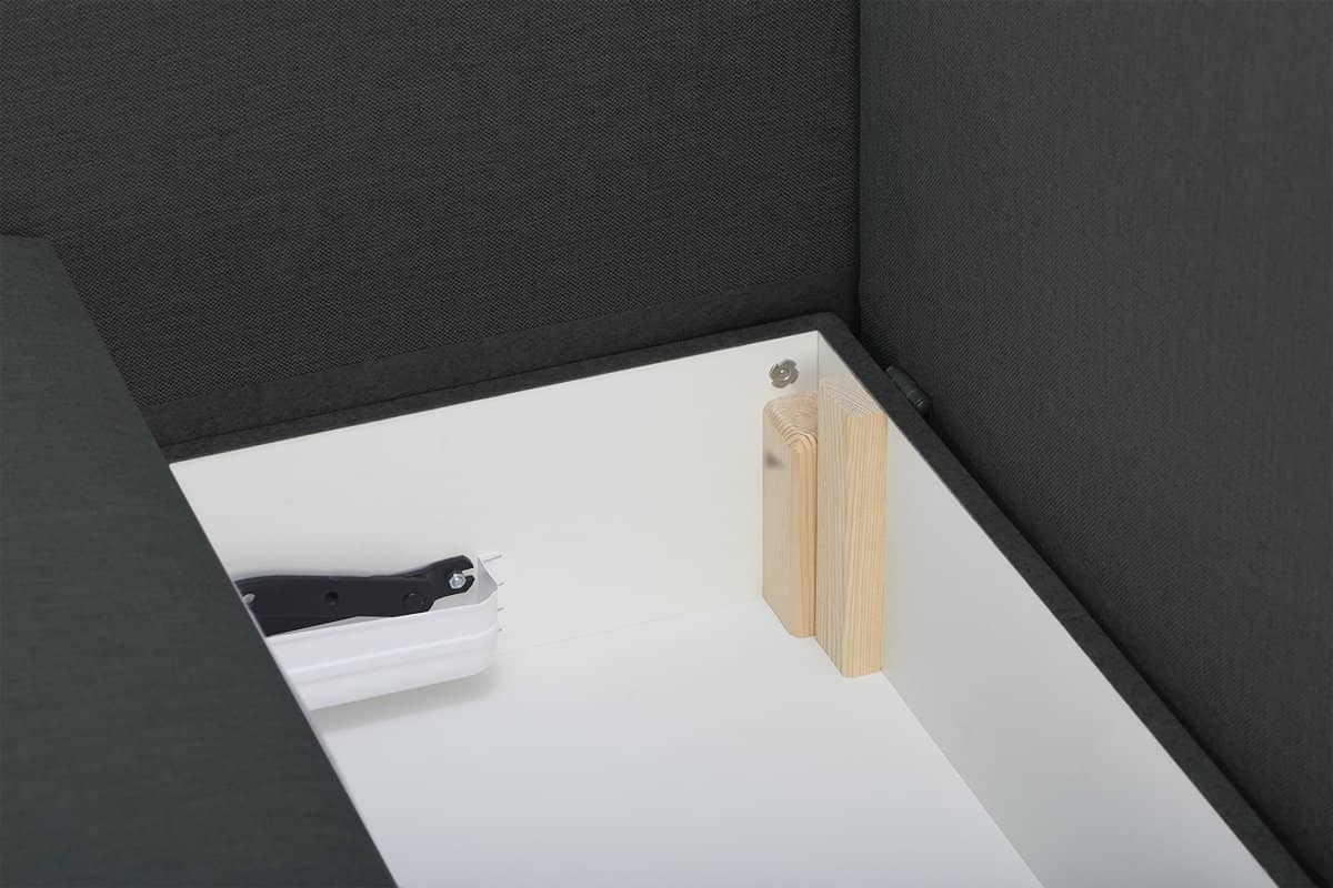 Sofa REVI, grafito, 233x100x88 cm