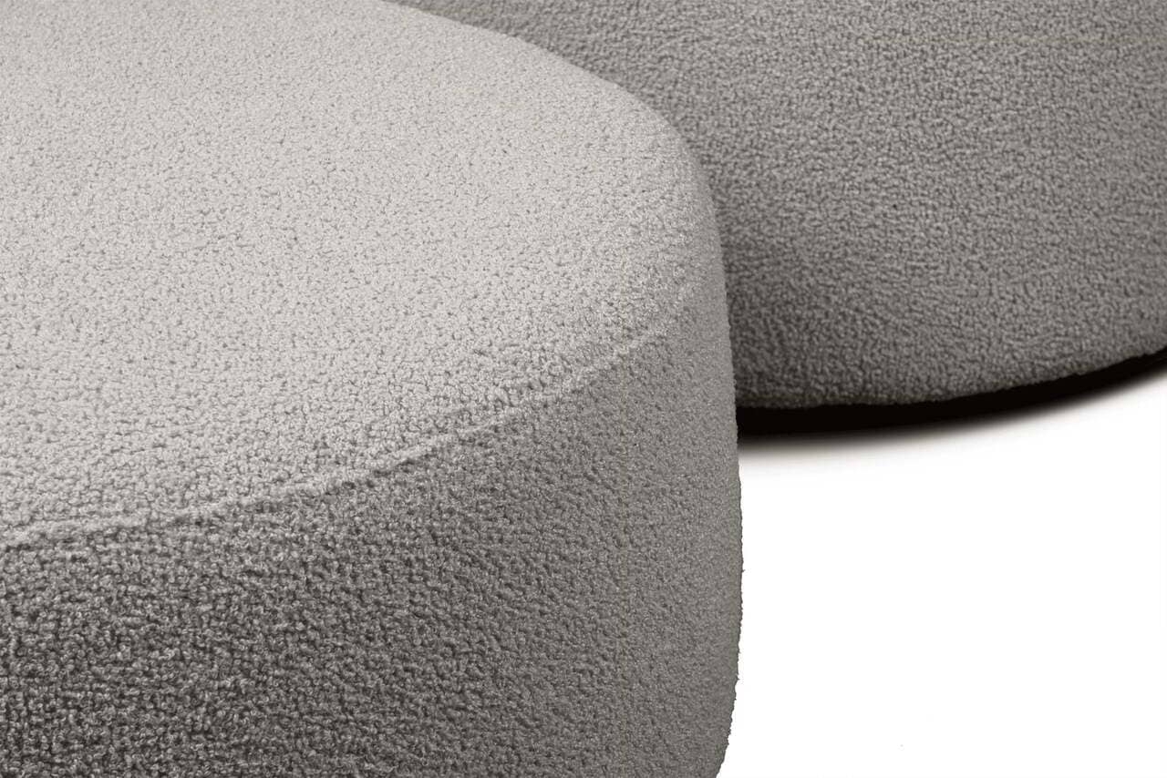 Fotelis RAGI, pilkas, 80x80x64 cm