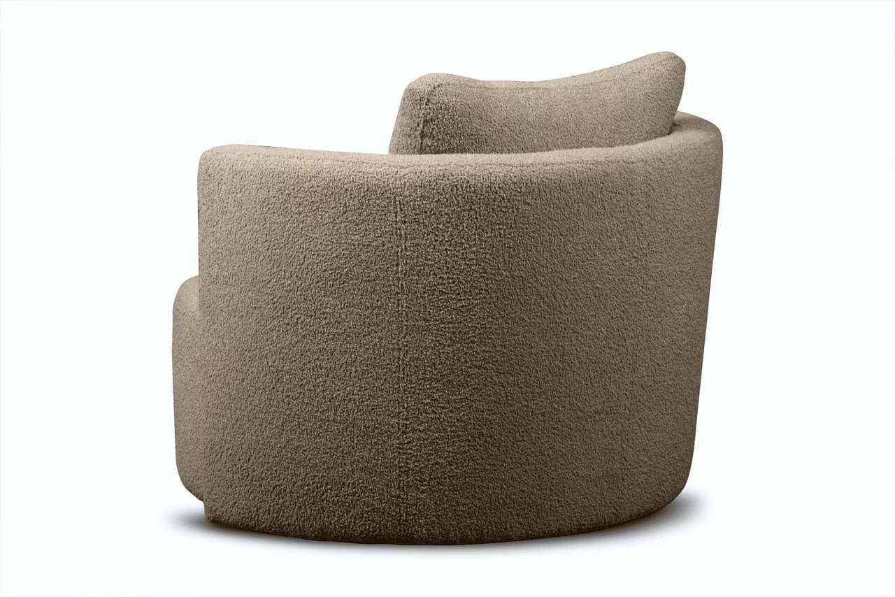 Fotelis RAGI, rudas, 80x80x64 cm