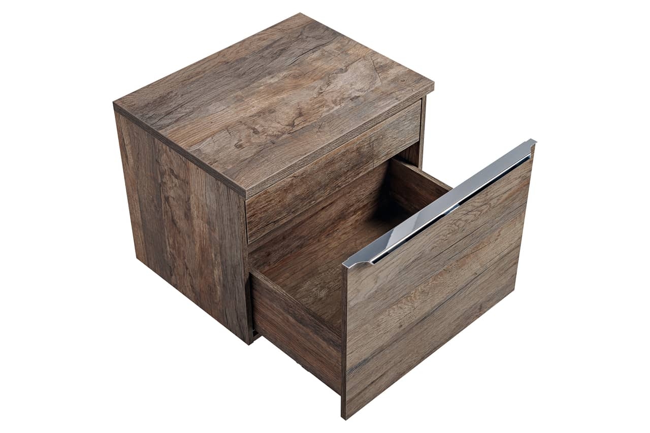 Pakabinama vonios spintelė su praustuvu 826 SANTA OAK