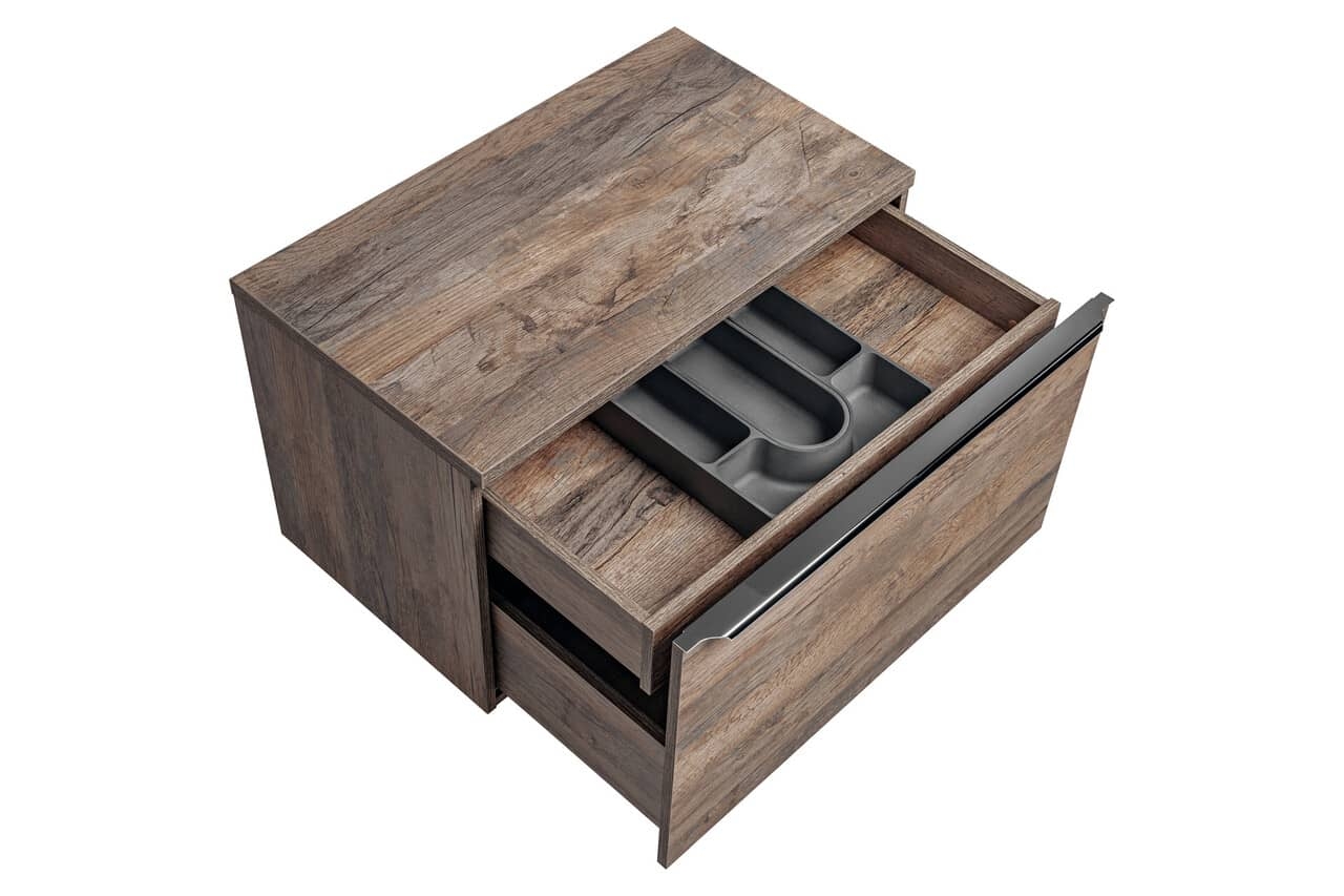 Pakabinama vonios spintelė 828 SANTA OAK