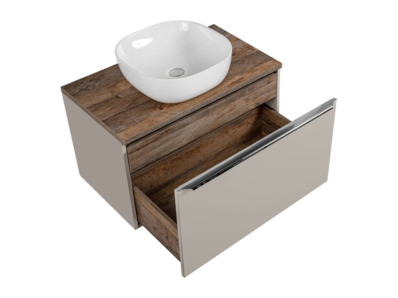 Vonios komplektas SANTA TAUPE 80