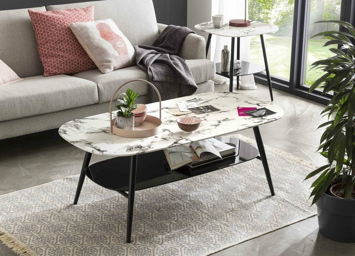 Žurnalinis staliukas 210, 55x55x55 cm