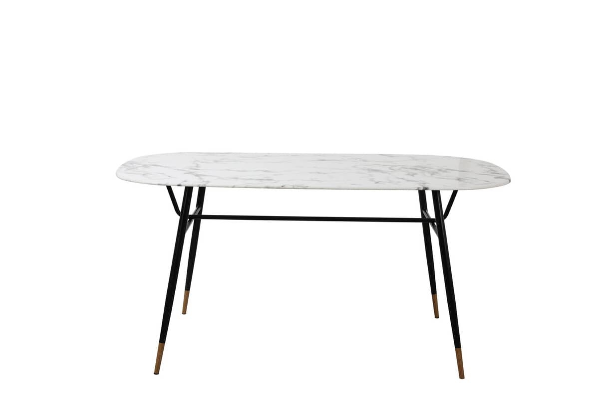 Ovalus stalas 0008, 160x90x77 cm.