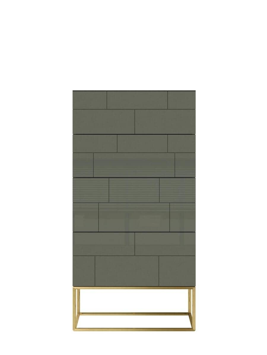 Komoda ROSHILL RH03, 59,5x39,5x117 cm