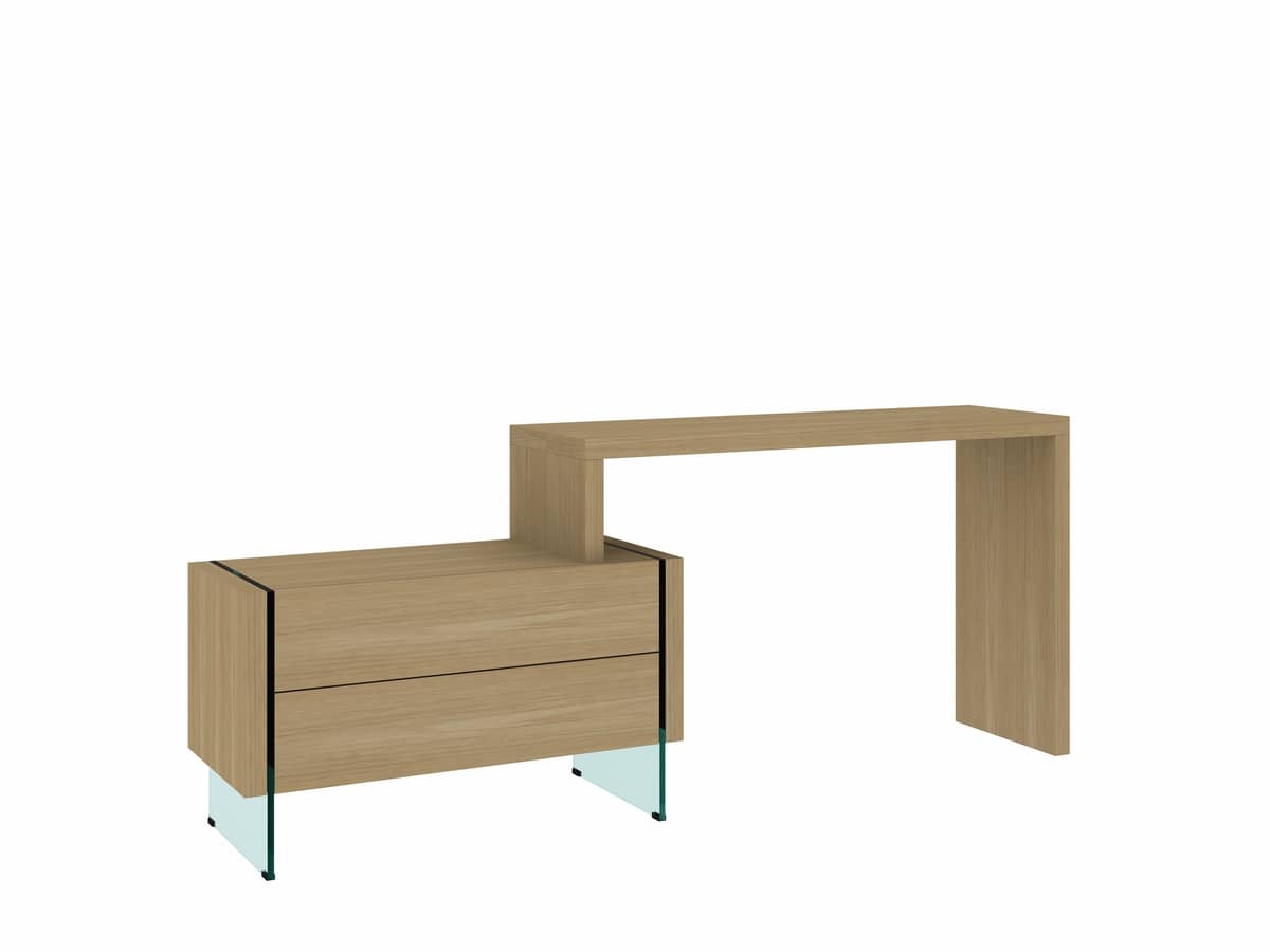 Darbo stalas SOHO SH15, 88+119,5x39,5x75 cm