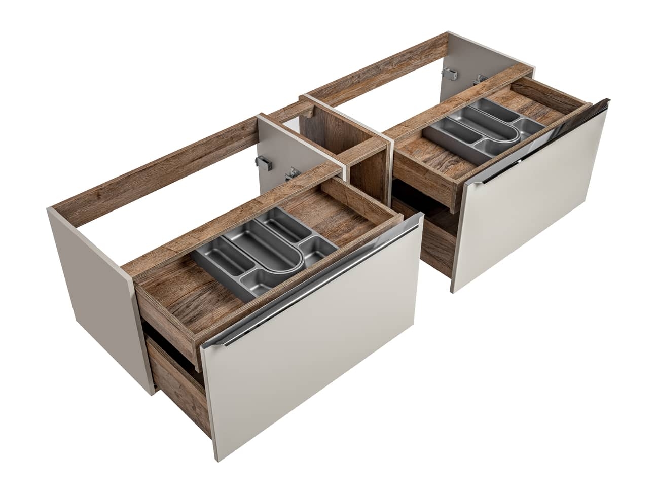 Pakabinama vonios spintelė 828B SANTA TAUPE