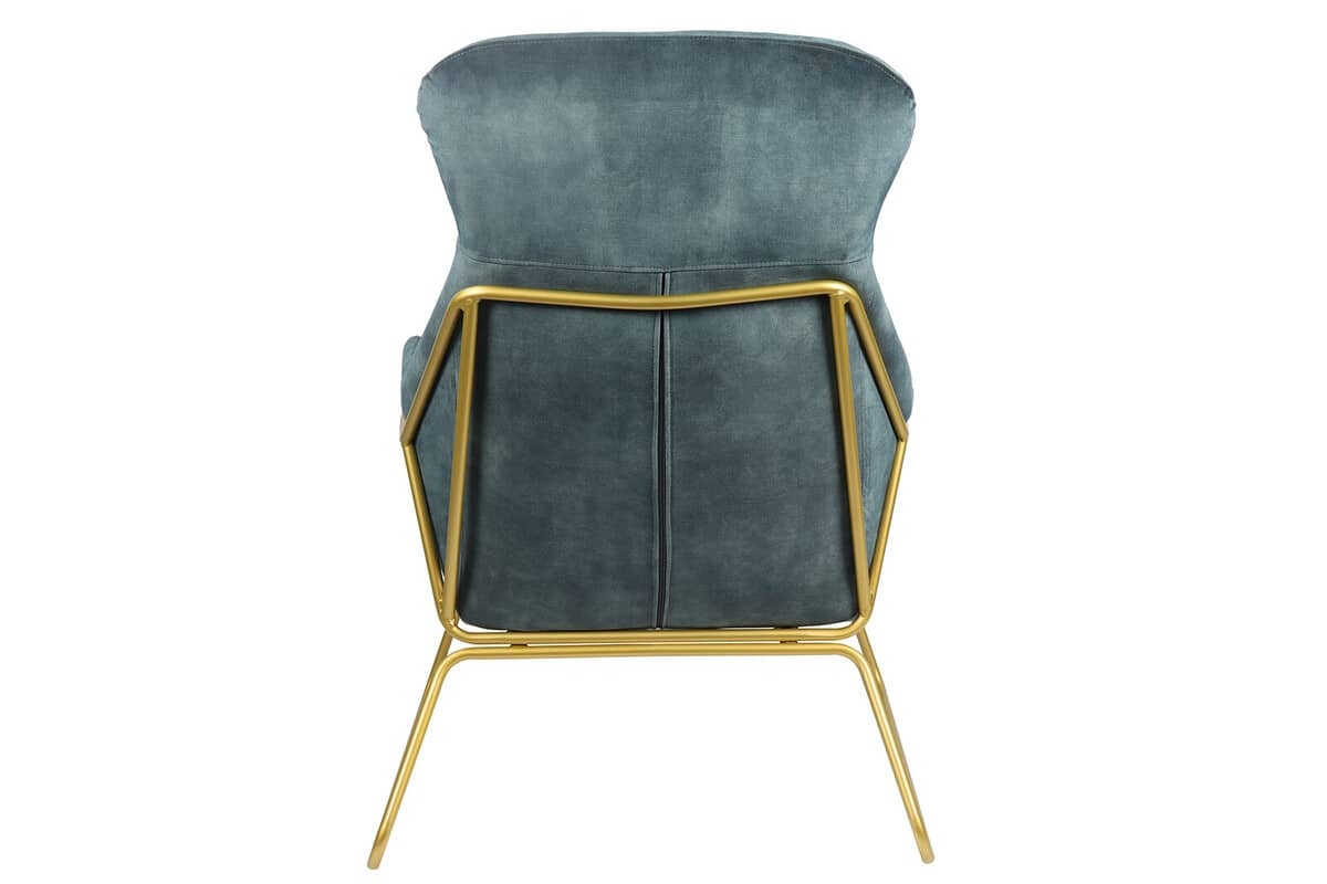 Fotelis 396, mėlynas, 73x80x102 cm