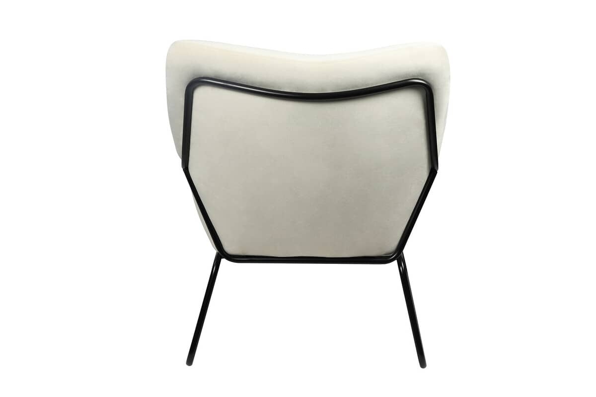 Fotelis 967, kreminis, 68x75x82 cm