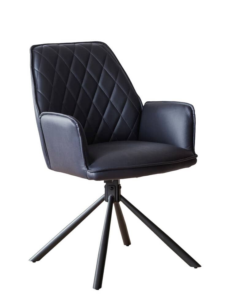 Kėdė 372, tamsiai mėlyna, 59x63x89 cm