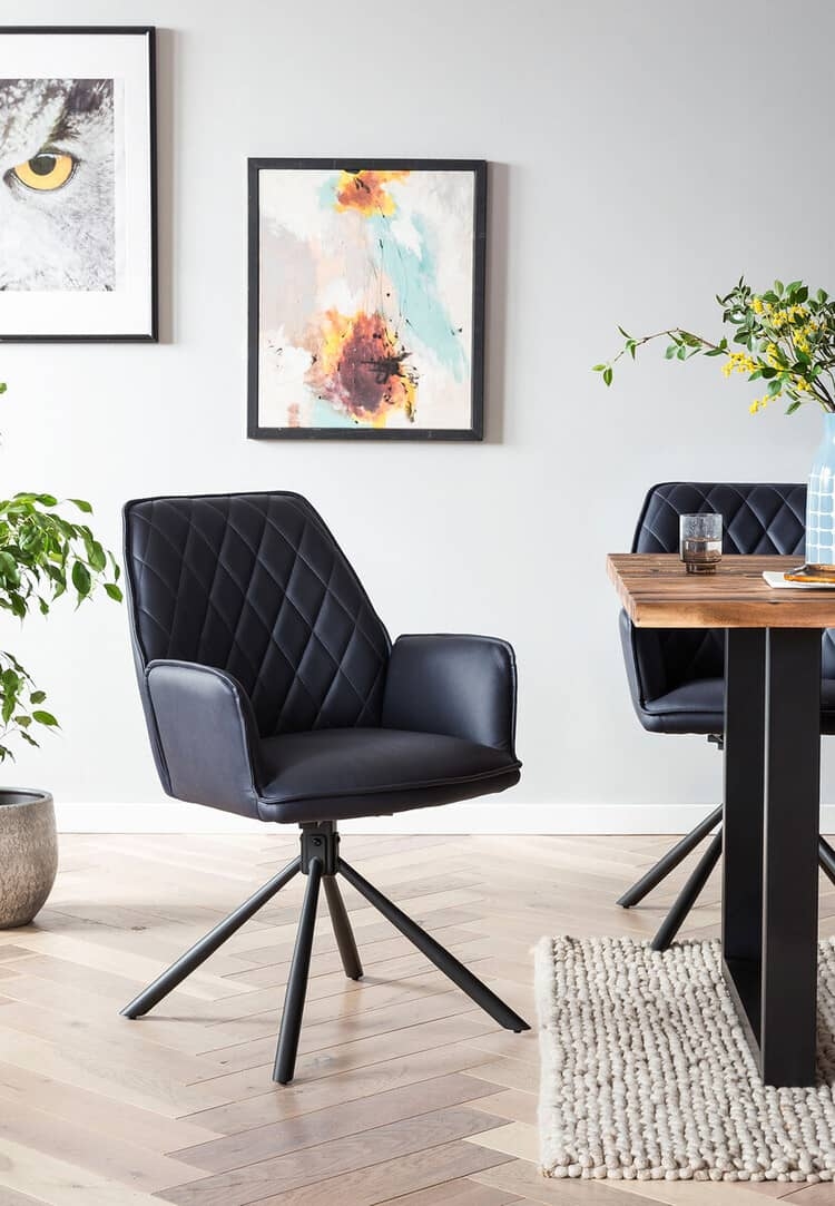 Kėdė 372, tamsiai mėlyna, 59x63x89 cm