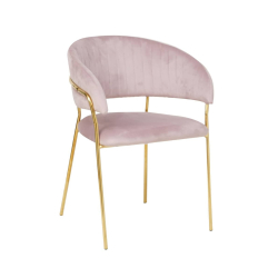 Kėdė 955, rožinė, 55x50x80 cm