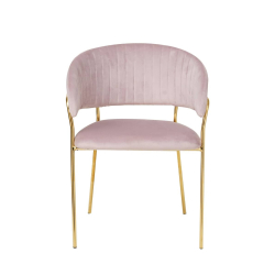 Kėdė 955, rožinė, 55x50x80 cm