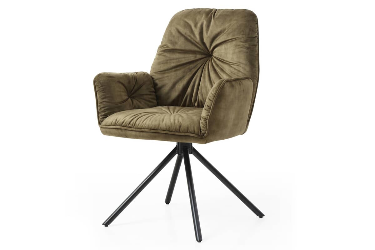 Kėdė 956, žalia, 61x59x90 cm