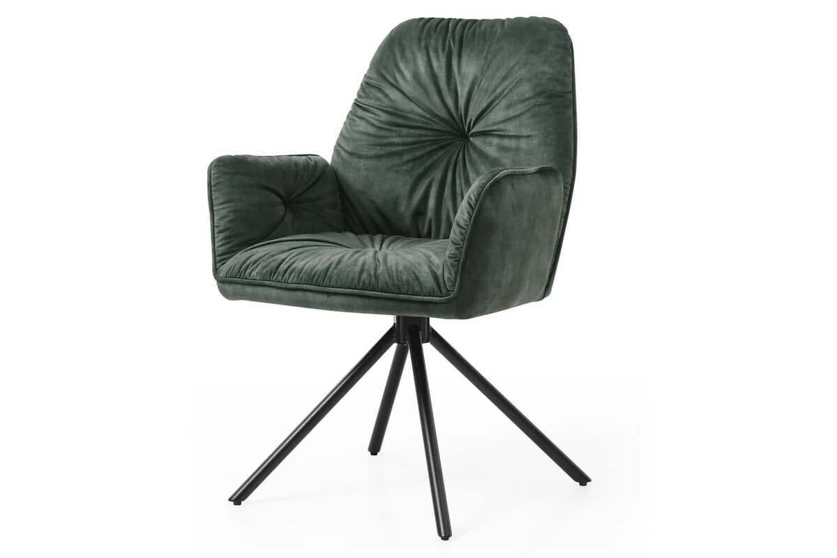 Kėdė 956, tamsiai žalia, 61x59x90 cm