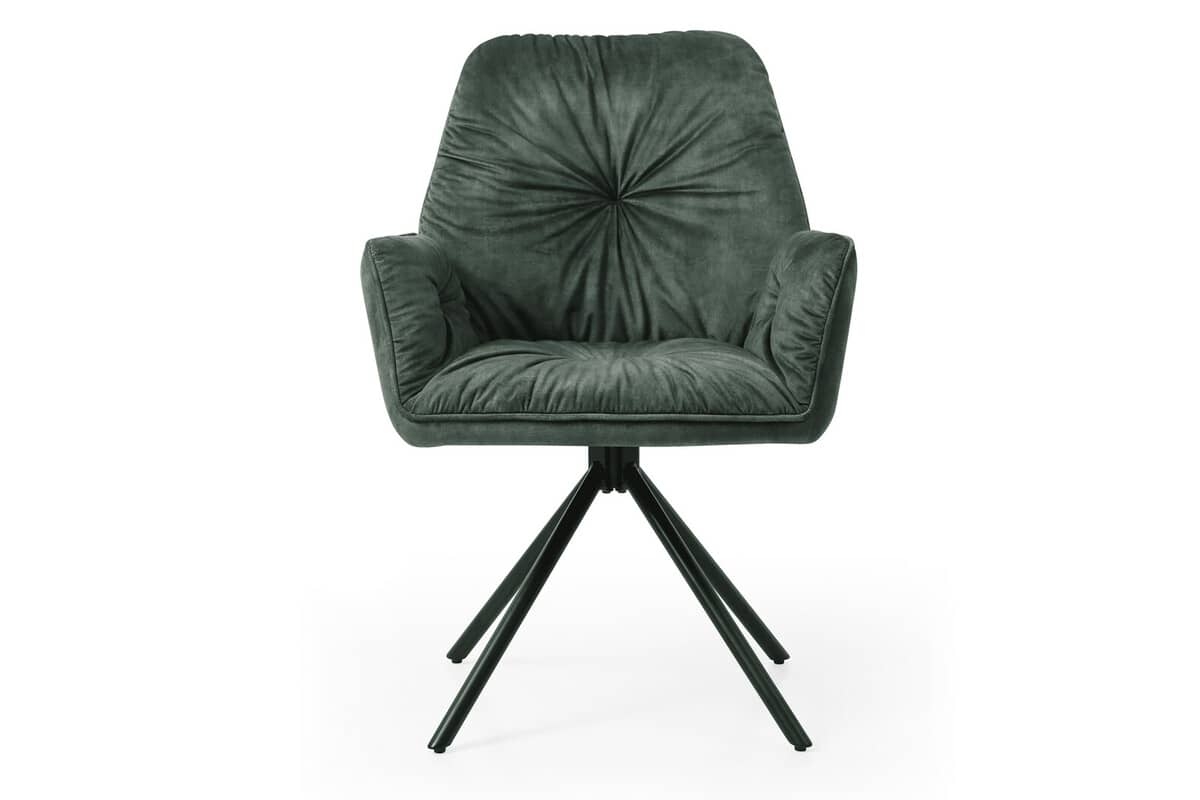 Kėdė 956, tamsiai žalia, 61x59x90 cm