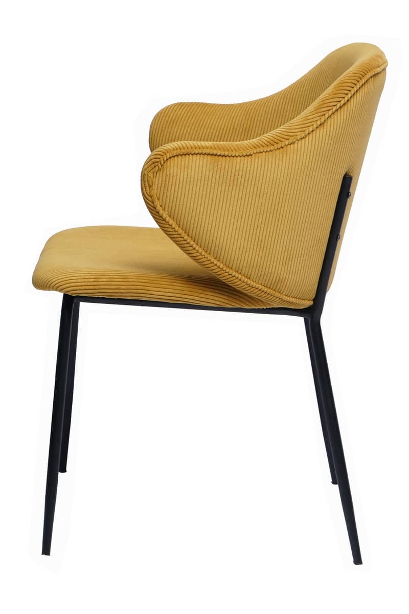 Kėdė 958, geltona, 54x55x83 cm