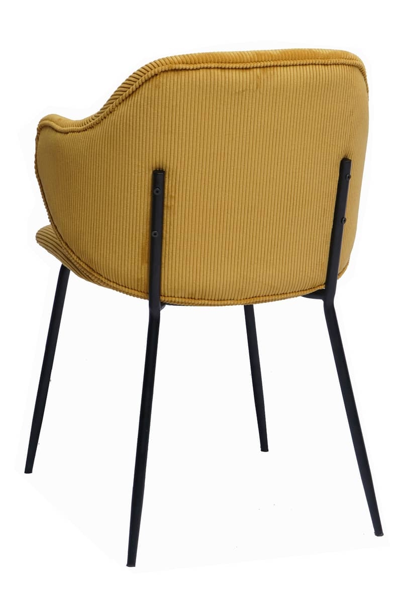 Kėdė 958, geltona, 54x55x83 cm