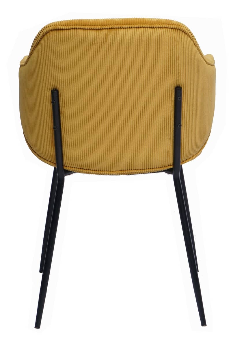 Kėdė 958, geltona, 54x55x83 cm
