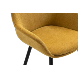 Kėdė 960, geltona, 64x59x86 cm