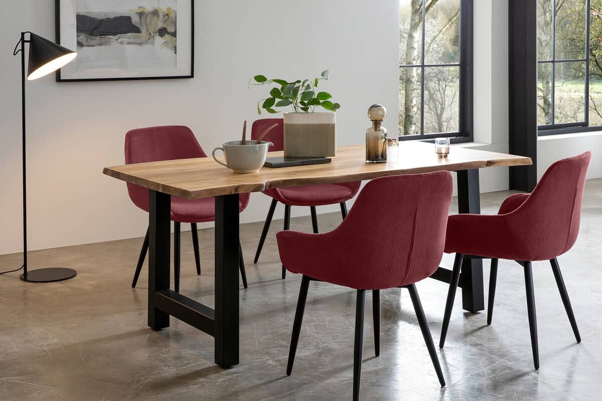 Kėdė 964, raudona, 64x59x86 cm