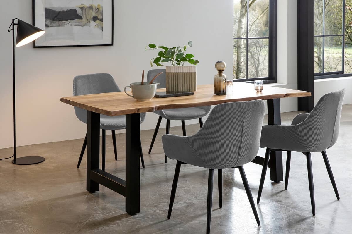 Kėdė 964, pilka, 64x59x86 cm