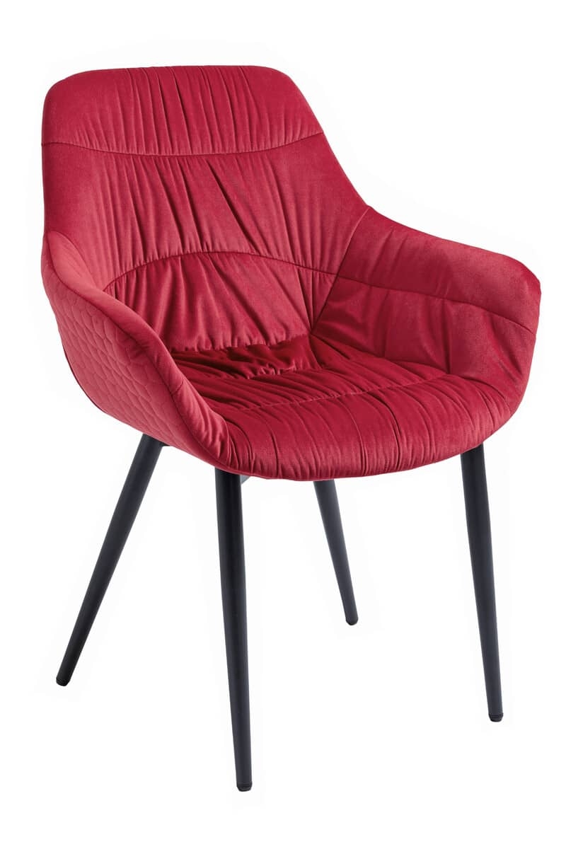 Kėdė 967, raudona, 63x61x81 cm