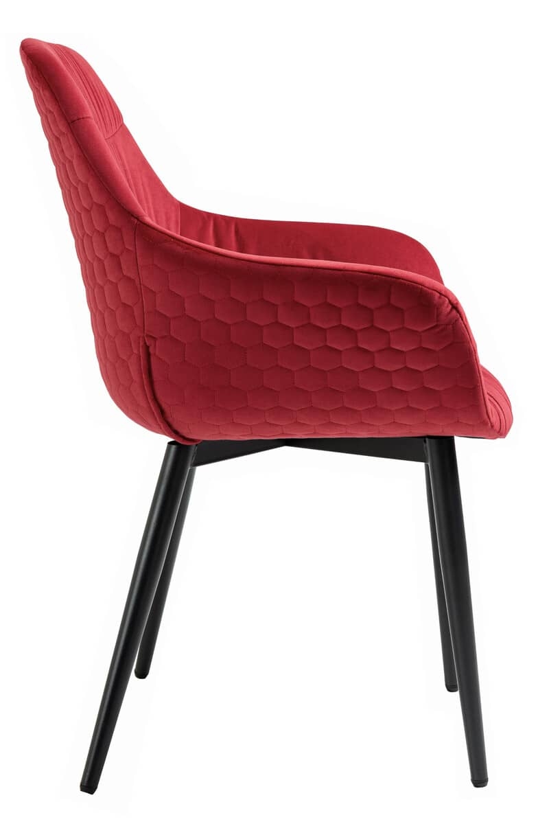 Kėdė 967, raudona, 63x61x81 cm