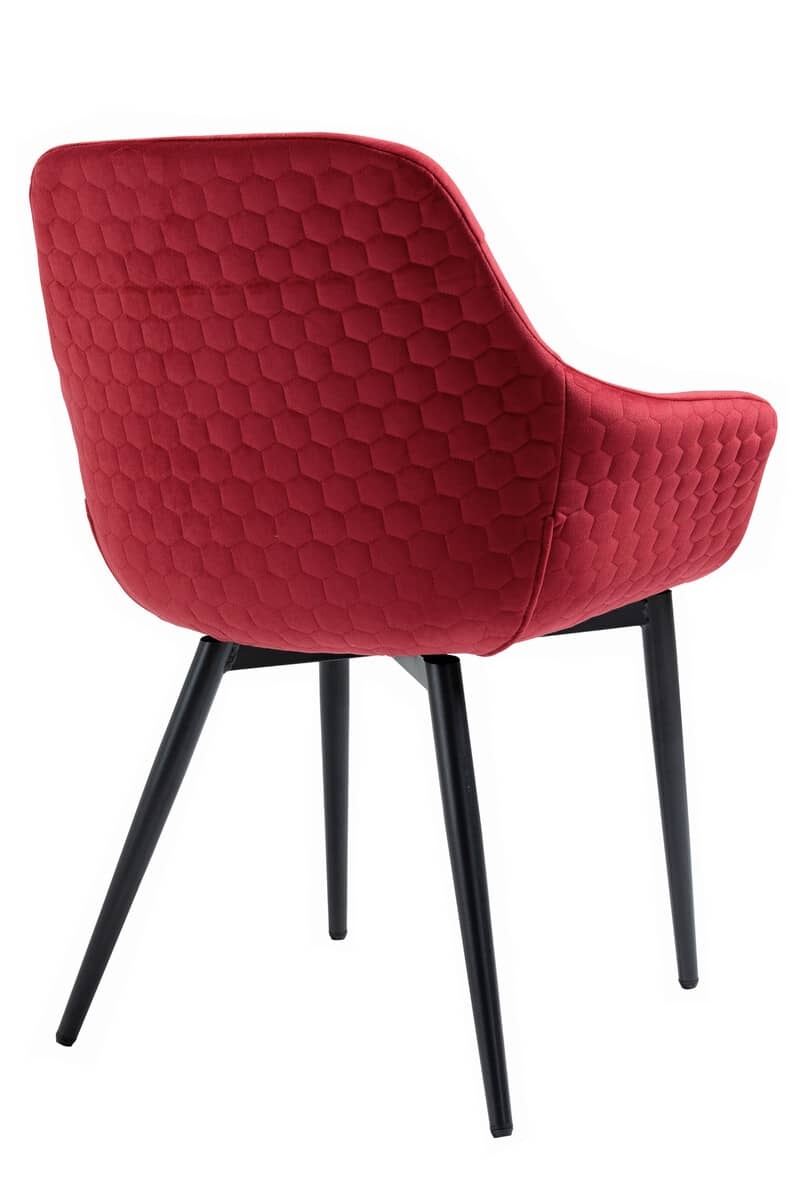 Kėdė 967, raudona, 63x61x81 cm