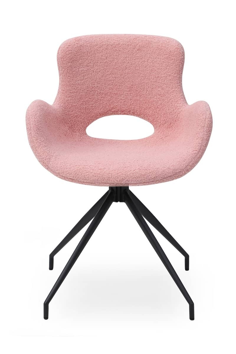 Kėdė 969, rožinė, 56x57x83 cm