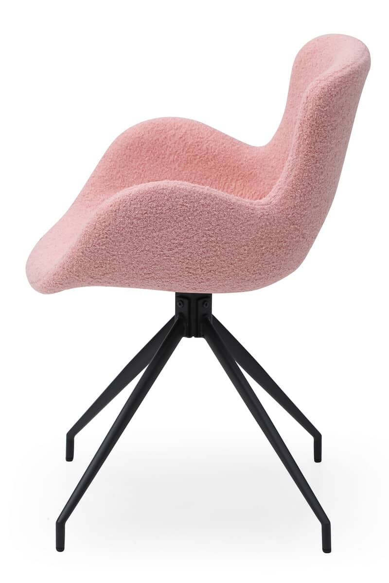 Kėdė 969, rožinė, 56x57x83 cm