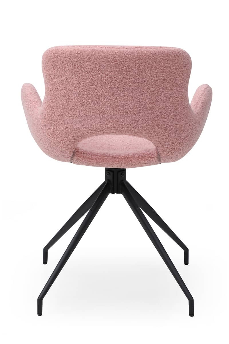 Kėdė 969, rožinė, 56x57x83 cm