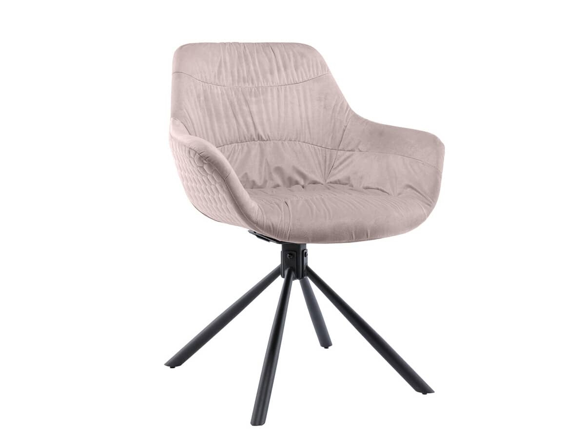 Kėdė 399, rožinė, 64x63x82 cm