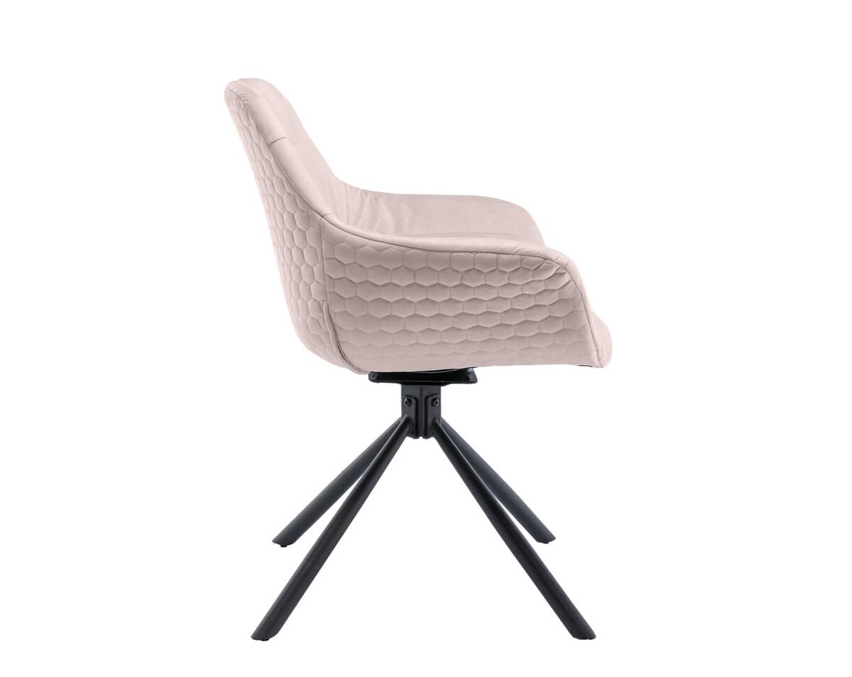 Kėdė 399, rožinė, 64x63x82 cm