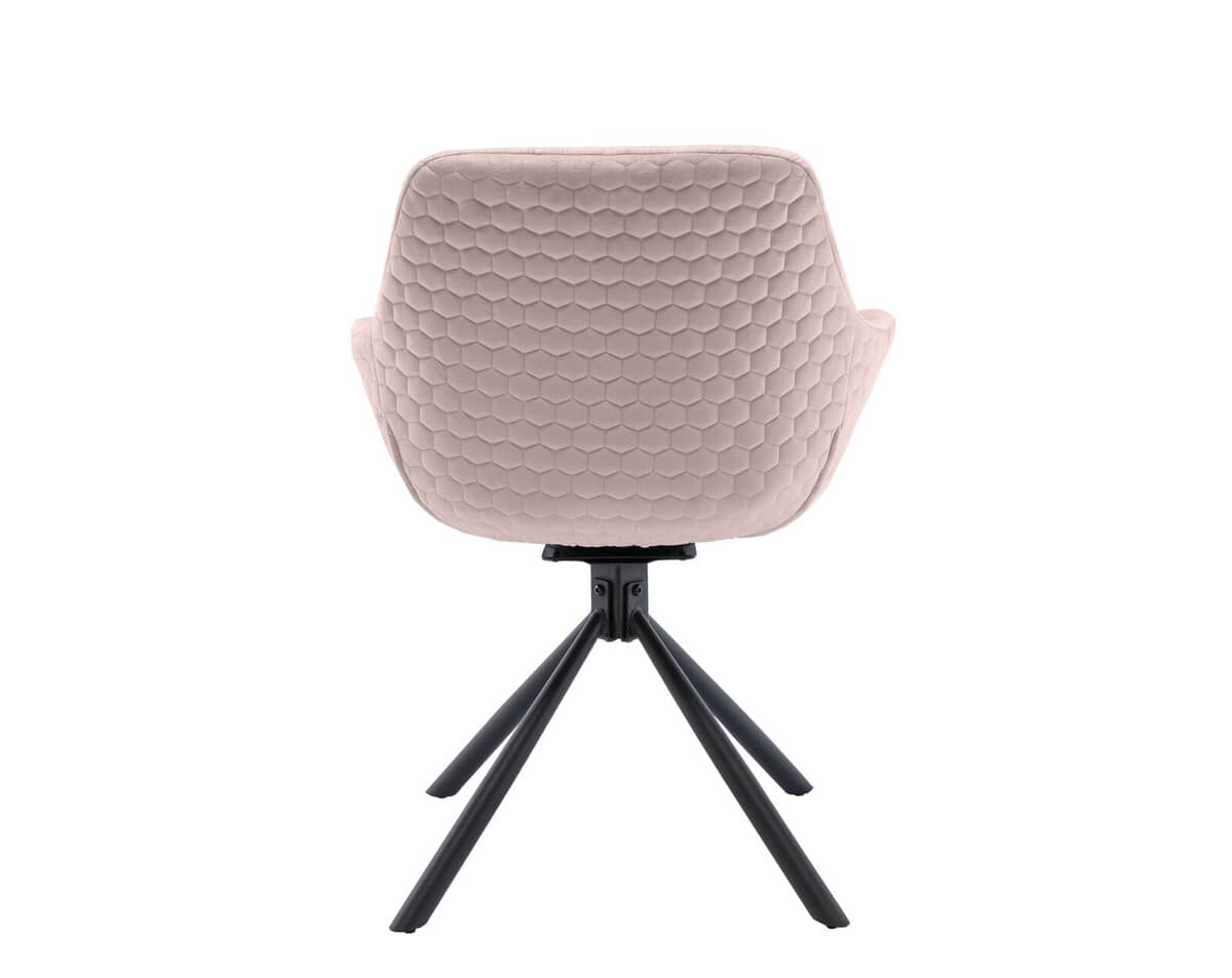 Kėdė 399, rožinė, 64x63x82 cm