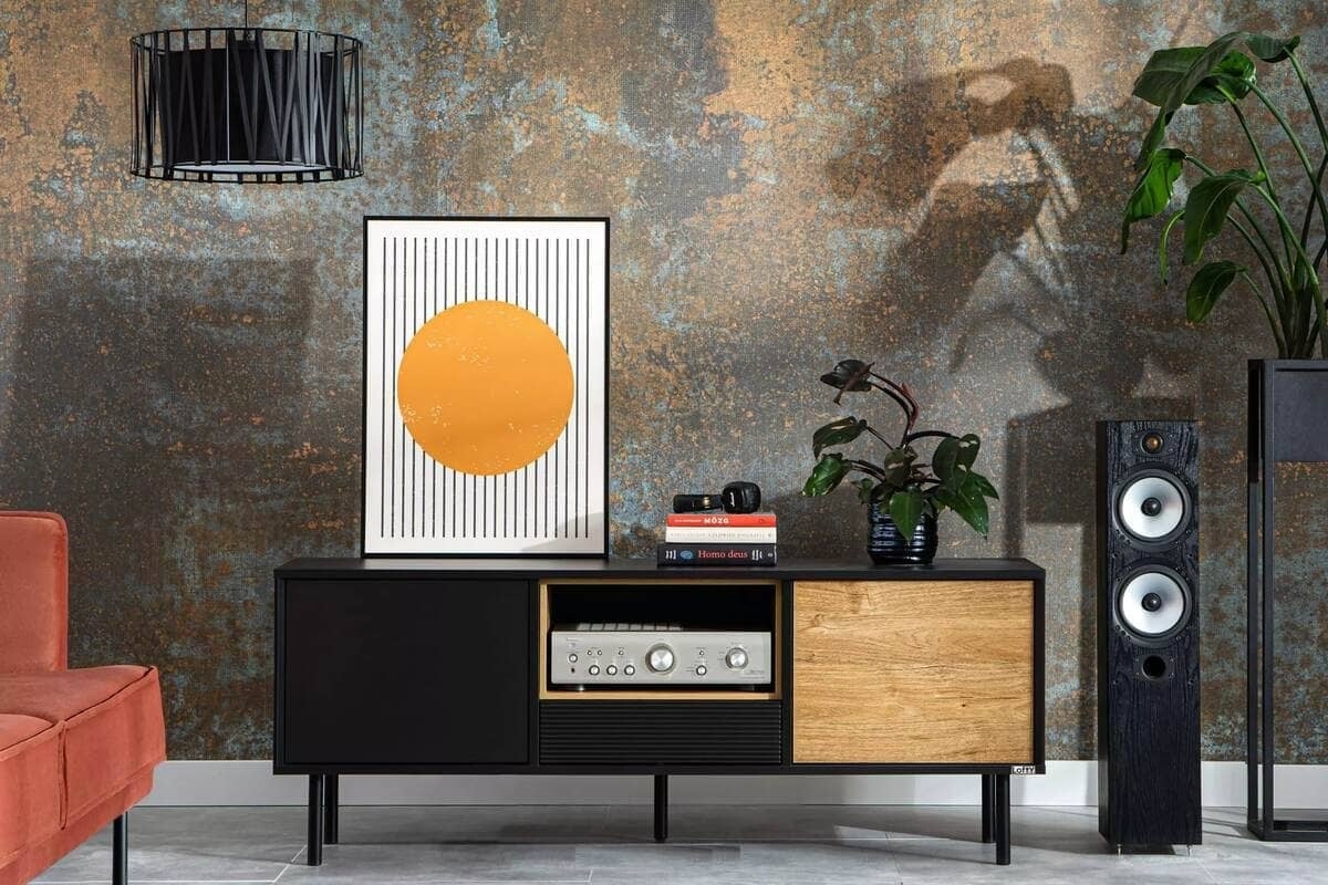 TV staliukas LOFTY OAK, 151x41x58 cm